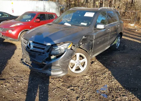 2017 Mercedes-Benz Gle 350 4Matic z USA, uszkodzony, nr VIN 4JGDA5HB9HA826932